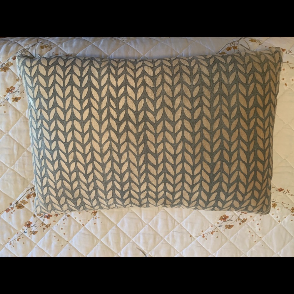 Room and Board lumbar pillow